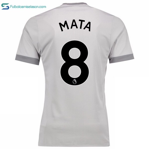 Camiseta Manchester United 3ª Mata 2017/18